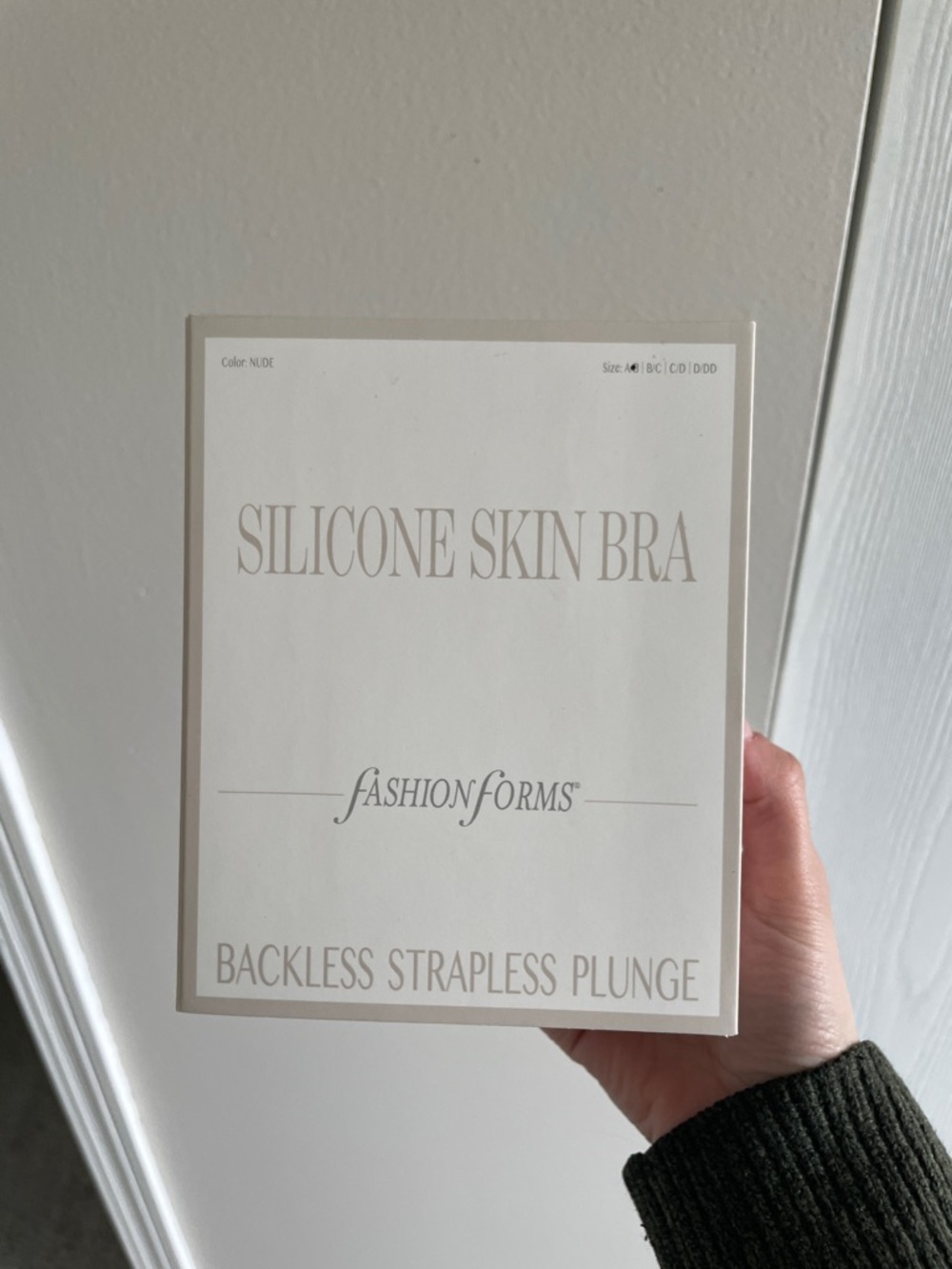 Fashion Forms Clear Silicone Skin/ A-B Cup